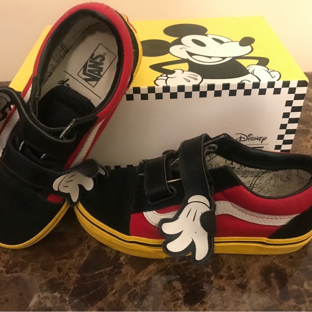 Size 1 Mickey Vans